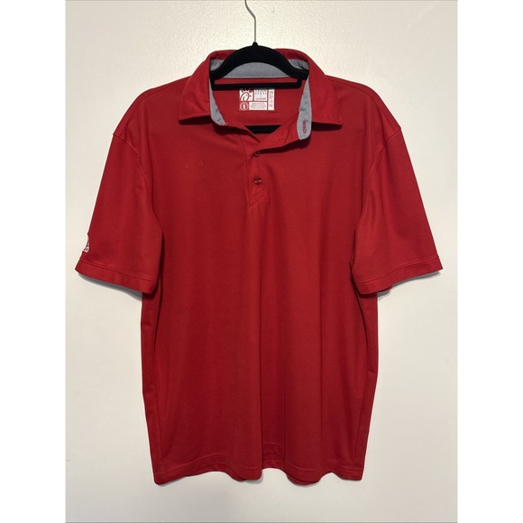 oobe Other - Chick-Fil-A OOBE Team Style Short Sleeve Polo Uniform‎ Work Shirt Mens XL